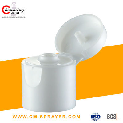 24mm 28mm 24/410 24-415 Flip Top Caps White For kosmetischer Flaschen-Plastik